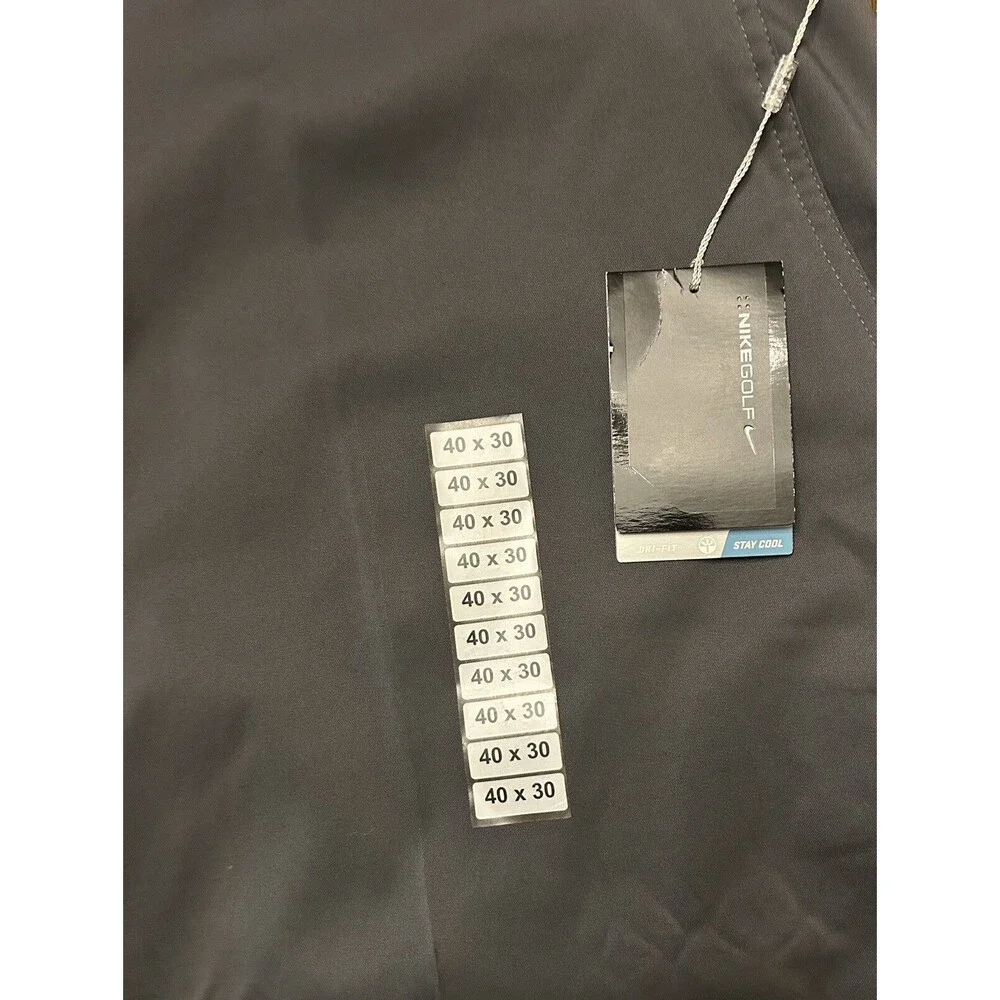 Nike Golf Dri Fit Lightweight Flex Chinos In Grey Size 42x30 NWT New With Tags